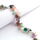 1 Long Strand Multi Stone Smooth Briolettes -Heart Shape Mix Stone Briolettes - 8mmx7mm-12mmx10mm-9 Inches BR2870 - Tucson Beads