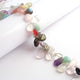 1  Long Strand Multi Stone Smooth Briolettes - Pear Shape Mix Stone Briolettes - 8mmx9mm-21mmx10mm -8 Inches BR2360 - Tucson Beads