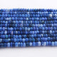 1  Long Strand Beautiful Shaded Blue Opal Smooth Roundelles -Gemstone Beads Plain Rondelles  Beads- 4mm-6mm-13 Inches BR02955 - Tucson Beads