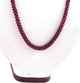 1 Strand Garnet Braided Strand maroon burgundy red many stones All there garnets heavy stranded Spanish garnet necklace BR01021 - Tucson Beads