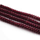 1 Strand Garnet Braided Strand maroon burgundy red many stones All there garnets heavy stranded Spanish garnet necklace BR01021 - Tucson Beads