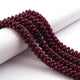 1 Strand Garnet Braided Strand maroon burgundy red many stones All there garnets heavy stranded Spanish garnet necklace BR01021 - Tucson Beads