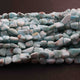 1  Strand Larimar Smooth Briolette - Nuggets Shape Briolette - 5mmx6mm-16mmx9mm 16 Inch. BR3840 - Tucson Beads