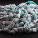 1  Strand Larimar Smooth Briolette - Nuggets Shape Briolette - 5mmx6mm-16mmx9mm 16 Inch. BR3840 - Tucson Beads