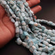 1  Strand Larimar Smooth Briolette - Nuggets Shape Briolette - 5mmx6mm-16mmx9mm 16 Inch. BR3840 - Tucson Beads