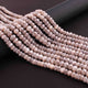 1 Strand Grey Moonstone Silver Coated Faceted Briolettes - Rondelles Beads - 6mm-9mm- 13 Inches BR01035 - Tucson Beads