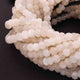 1 Long Strand White Moonstone  Faceted  Rondelles- Rondelles Beads -8mm- 14  Inches BR01026 - Tucson Beads