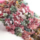 1 Strand Multi Tourmaline Faceted  Briolettes -  Pear Shape Briolettes  8mmx6mm-9mmx6mm 8.5 Inch BR1497 - Tucson Beads