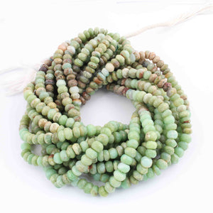 1  Strand Chrysoprase Faceted Rondelles  - Gemstone Rondelles -7mm 13 Inches BR0695 - Tucson Beads