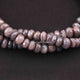 1 Long  Strand Multi  Moonstone Silver Coated Faceted Roundells  - Round Shape  Beads 9mmx5mm-  14 Inch BR4278 - Tucson Beads