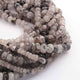 1 Strand Black Rutile Faceted  Rondelles- Rutile Rondelles Beads - 6mm- 10mm - 13 Inches BR01024 - Tucson Beads