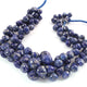 1 Strand Lapis Lazuli Faceted Beads Briolettes - Lapis Lazuli Onion Shape Beads 9mmx10mm-5mmx6mm 8.5 Inches BR2226 - Tucson Beads