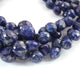 1 Strand Lapis Lazuli Faceted Beads Briolettes - Lapis Lazuli Onion Shape Beads 9mmx10mm-5mmx6mm 8.5 Inches BR2226 - Tucson Beads