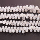 1 Long Strand White Rainbow Moonstone Smooth Briolettes -Tear Shape Briolettes -15mmx11mm-8mmx6mm-8 Inches BR01622 - Tucson Beads