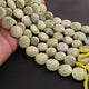 1  Long Strand Shaded Yellow Opal Faceted Briolettes -Coin Shape Briolettes - 13mmx19mm 10- Inches BR01624 - Tucson Beads