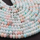 1  Strand Peru opal Faceted Roundells -Round  Roundells 7mmx9mm-13 Inches BR0321 - Tucson Beads