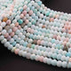 1  Strand Peru opal Faceted Roundells -Round  Roundells 7mmx9mm-13 Inches BR0321 - Tucson Beads