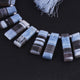 1 Strand Boulder opal Faceted Briolettes -Rectangle Shape  Briolettes -11mmx9mm - 10 Inches BR0520 - Tucson Beads