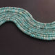 1 Long Strand Amazonite Faceted Rondelles -Round Shape Rondelles 10mmx5mm-5mmx2mm 10.5 Inches BR01625 - Tucson Beads