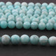 1 Strand  Amazonite Best Quality Smooth Round Balls - Smooth Balls Beads - 9mm 15 Inches BR0045 - Tucson Beads