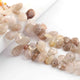 1  Strand Golden Rutile Faceted  Briolettes - Pear Drop Beads11mmx9mm-22mmx13mm 10 Inches BR2146 - Tucson Beads