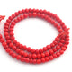 1 Strand Red Coral Smooth Beads Balls Beads, Gemstone Balls Beads-4mm -14.5 Inches br1008 - Tucson Beads