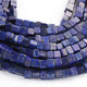 1 Long Strand Lapis Smooth Briolettes -Box,Cube Briolettes  2mmx5mm-5mmx6mm-17Inches BR01654 - Tucson Beads