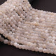 1 Long Strand White  Moonstone  Faceted  Rondelles- Rondelles Beads - 6mm-7mm- 14  Inches BR01036 - Tucson Beads