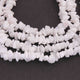 1  Strand White Moonstone  Faceted Briolettes -Uncut Chips With Loops Hook  Briolettes  10mmx5mm-6mmx3mm-20 Inches BR3601 - Tucson Beads