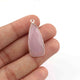 9 Pcs Rose Quartz Faceted Dagger Shape 925 Silver Plated Pendant 31mmx12mm  PC235 - Tucson Beads