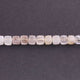 1 Strand Golden Rutile Cubes Briolettes - Golden Rutile Box Shape Beads 8mm-11mm 8 Inches BR3475 - Tucson Beads