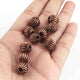 10 Pcs Natural Rose Gold Copper Color - Round Faceted Beads-12mmGPC654 - Tucson Beads