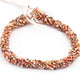 2 Strand  Multi Stone Smooth Rondelles - Mix Stone Roundelles 2mm-3mm 13 Inch Strand BR3660 - Tucson Beads