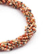 2 Strand  Multi Stone Smooth Rondelles - Mix Stone Roundelles 2mm-3mm 13 Inch Strand BR3660 - Tucson Beads