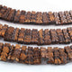 1 Strand Brown Tiger Eye Faceted Briolettes - Rectangle Shape Briolettes-30mmx11mm-25mmx10mm - 8 Inches BR01669 - Tucson Beads