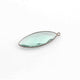 8 Pcs Apatite Faceted Marquise Shape Oxidized Silver Plated Pendant 39mmx13mm  PC246 - Tucson Beads