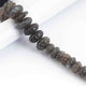 1  Long Strand Labradorite Melon Bead Faceted Roundells -Round Shape  13mm-19mm 9 Inches BR2352 - Tucson Beads