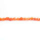 1 Strand Carnelian Faceted Oval Shape Briolettes - Oval Shape Briolette 5mm-7mm 12 Inches BR02407 - Tucson Beads