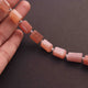 1 Strand Brown Jasper Faceted Briolettes  - Fancy  Briolettes  -12mmx7mm-11mmx7mm -9 Inches BR1183 - Tucson Beads