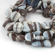 1 Strand Boulder  Opal Faceted Coin Briolettes- Boulder  Opal Coin Shape Briolettes  15mm-9mm 10 Inches BR0211 - Tucson Beads