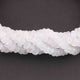 1  Long Strand White Rainbow  Moonstone Faceted Rondelles  -  6mm-7mm -13 Inches BR4022 - Tucson Beads