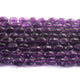 1 Long Strand Amethyst Faceted Briolettes - Drum Shape Briolettes - 10mmx7mm-14mmx12mm - 16 Inches BR01994 - Tucson Beads