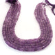 1 Strand Pink Amethyst Smooth Heishi Wheel  Briolettes - Wheel  Briolettes  - 5mm-8mm - 14.5 Inches BR01995 - Tucson Beads