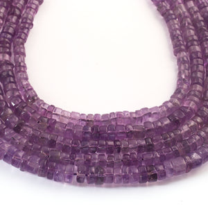 1 Strand Pink Amethyst Smooth Heishi Wheel  Briolettes - Wheel  Briolettes  - 5mm-8mm - 14.5 Inches BR01995 - Tucson Beads