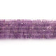 1 Strand Pink Amethyst Smooth Heishi Wheel  Briolettes - Wheel  Briolettes  - 5mm-8mm - 14.5 Inches BR01995 - Tucson Beads