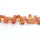 1 Strand  Beer Quartz Faceted Briolettes - Pear Shape Briolettes - 11mmx7mm-16mmx10mm - 9.5 Inches BR01999 - Tucson Beads