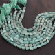 1 Strand  Amazonite  Faceted Tumbled Shape- Nuggets Beads-Briolettes-8mmx8mm-16mmx8mm-10 inches-BR01684 - Tucson Beads