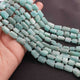 1 Strand  Amazonite  Faceted Tumbled Shape- Nuggets Beads-Briolettes-8mmx8mm-16mmx8mm-10 inches-BR01684 - Tucson Beads