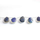 1  Long Strand Mother Of Pearl & Lapis Faceted Briolettes - Pear Shape Briolettes -16mmx12mm- 6.5 Inches BR1114 - Tucson Beads