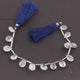 1 Strand Mystic Crystal Quartz Faceted Briolettes - Pear Shape Beads 11mmx9mm-14mmx9mm 9.5 Inches BR4068 - Tucson Beads